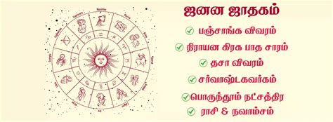 Free Jathagam (Horoscope) based on Tamil Astrology。